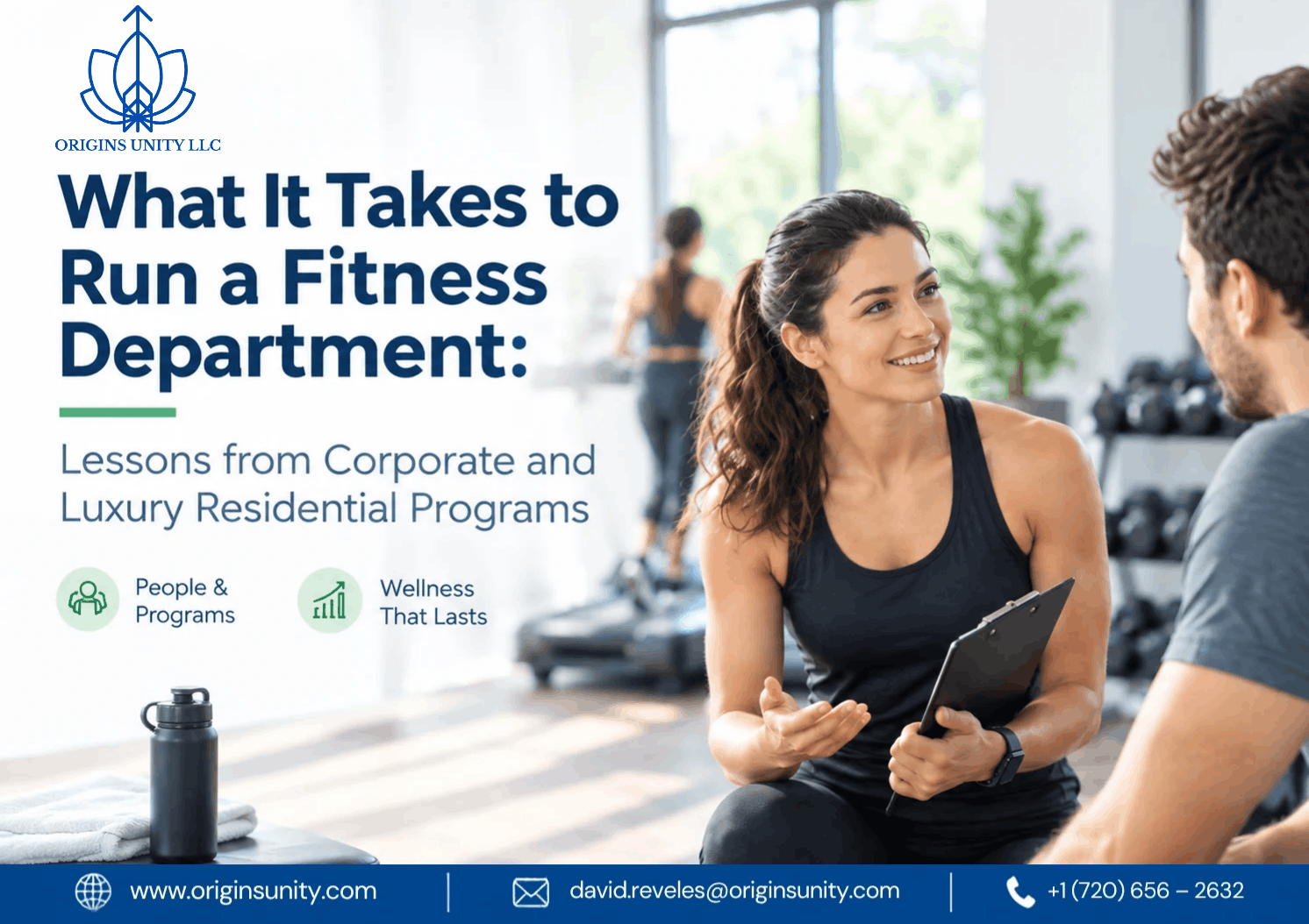 What It Takes to Run a Fitness Department: Lessons from Corporate and Luxury Residential Programs