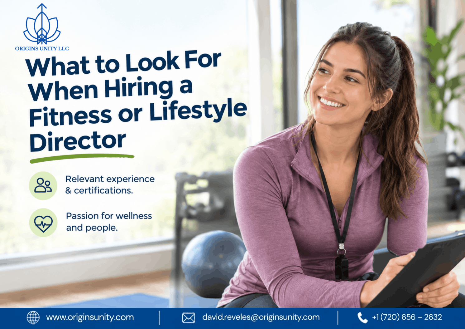 What to Look For When Hiring a Fitness or Lifestyle Director